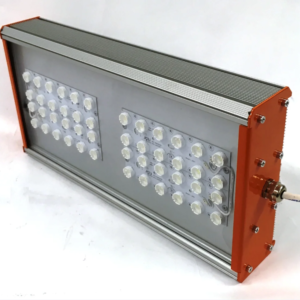 Взрывозащищенный светодиодный светильник Орион 1Ex 100Вт линза КСС К25 Г60 Г90 Ш